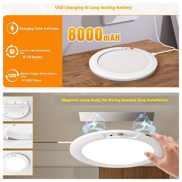 Ultra-thin intelligent ceiling light